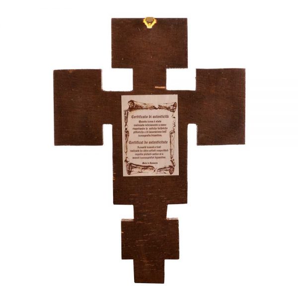 croce icona retro legno italy