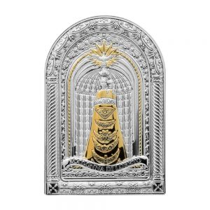 Quadro Madonna di Loreto argento oro